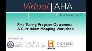 Fine Tuning Program Outcomes: A Curriculum Mapping Workshop