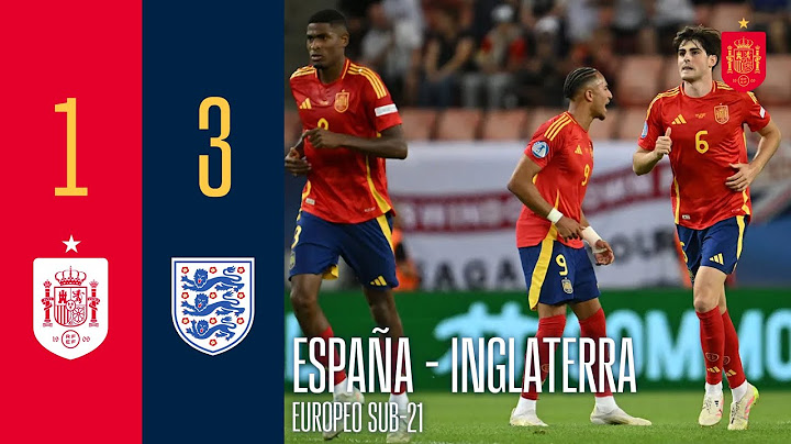 📹 𝗥𝗘𝗦𝗨𝗠𝗘𝗡 | España 1-3 Inglaterra | Europeo sub-21 | Cuartos de final | 🔴 SEFUTBOL