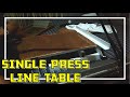 SILKSCREEN PRINTING My Single Station Line Table with Additional Feature