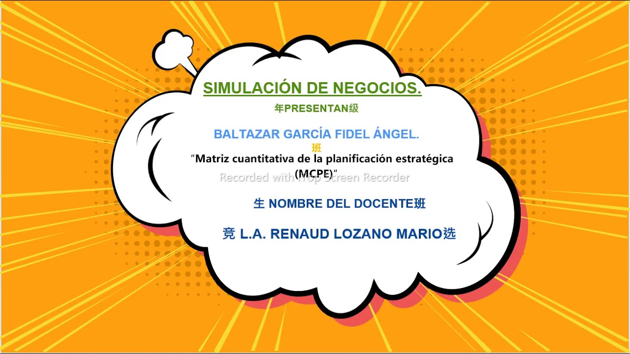 “Matriz cuantitativa de la planificación estratégica (MCPE)” - YouTube