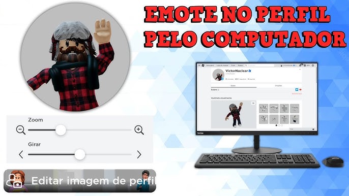 NOVA FOTO de PERFIL ANIMADA no ROBLOX! COMO COLOCAR? 😲 