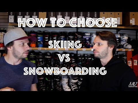 Video: Ski Vs Snowboarding: Rincian Singkat Untuk Pemula