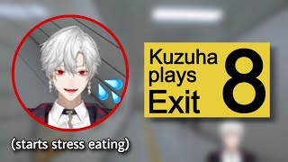 kuzuha plays exit 8 | Nijisanji eng subs