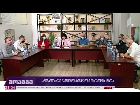 საზოგადოებრივი მაუწყებლის გენერალური დირექტორის არჩევა