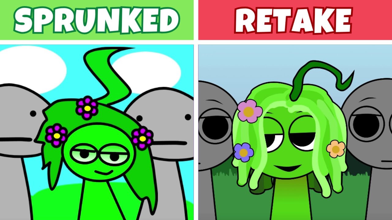 Incredibox Sprunki Retake BUT Sprunked Version - Normal VS Horror Style ...