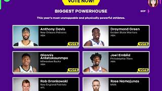 Kids Choice Sports Voting 2018 Part 2