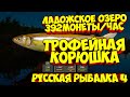 русская рыбалка 4 - Корюшка озеро Ладожское - рр4 фарм Алексей Майоров russian fishing 4