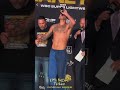 Ryan Garcia drinking at weigh in #boxing
