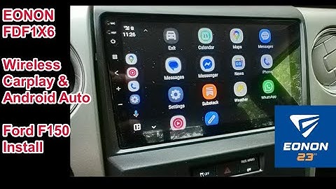 EONON Wireless CarPlay & Android Auto Install Ford F150 2009-2014