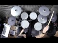 Asking alexandria  break down the walls  drum cover by adrien drums