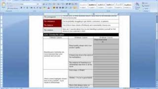 Using the Beyond Bullet Points Story Template