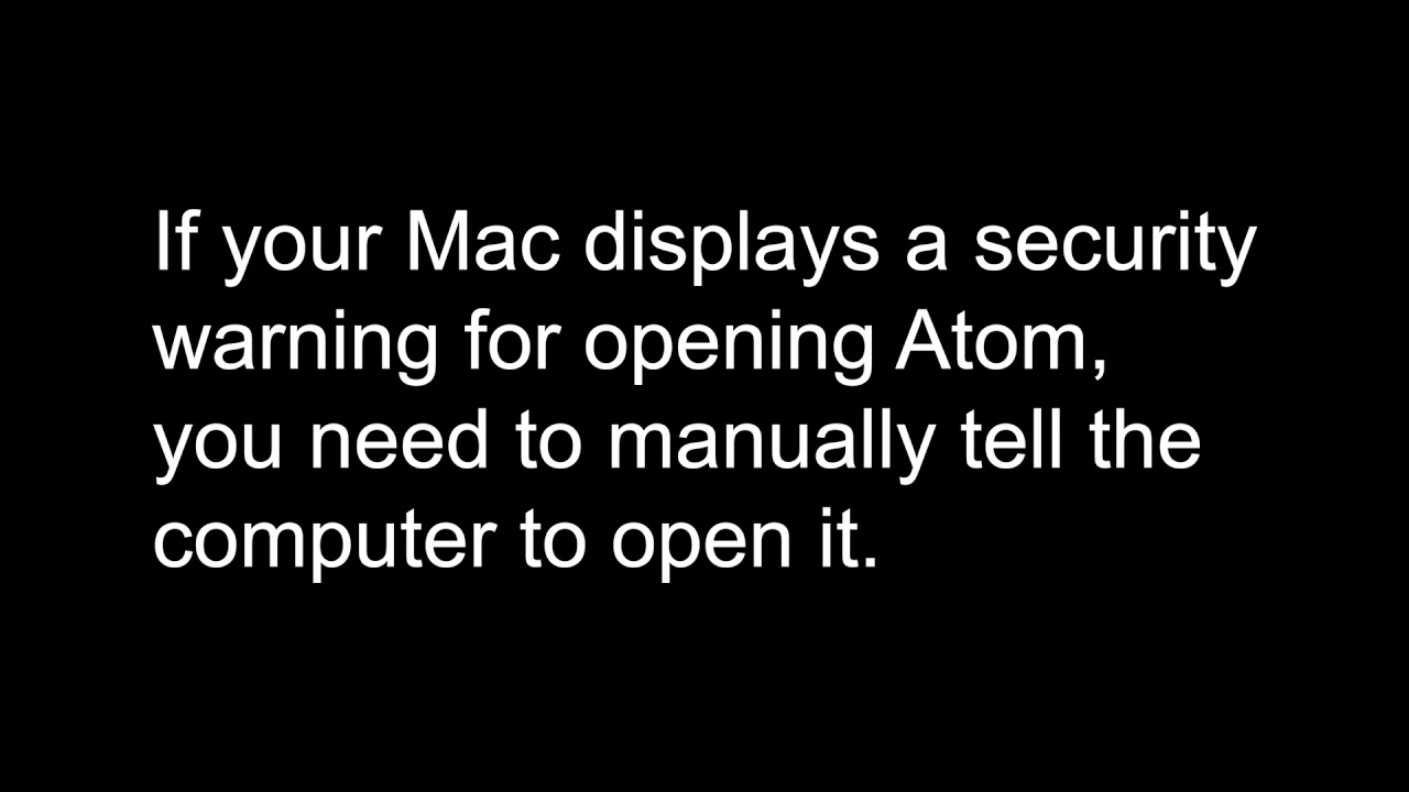 atom for mac open project on startup atom for mac open project on startup