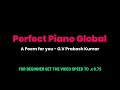 Thandavam Love Theme -A Poem for you Piano Tutorial with Notes | G.V Prakash |  Perfect Piano | 2021 Mp3 Song