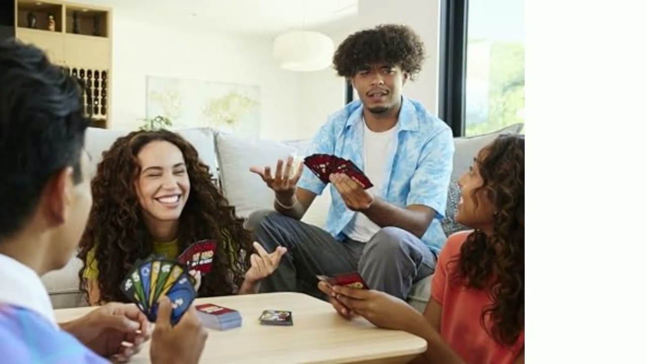 Mattel Games ​UNO Show ‘em No Mercy Card Game for Kids, Adults & Family Parties and Travel with