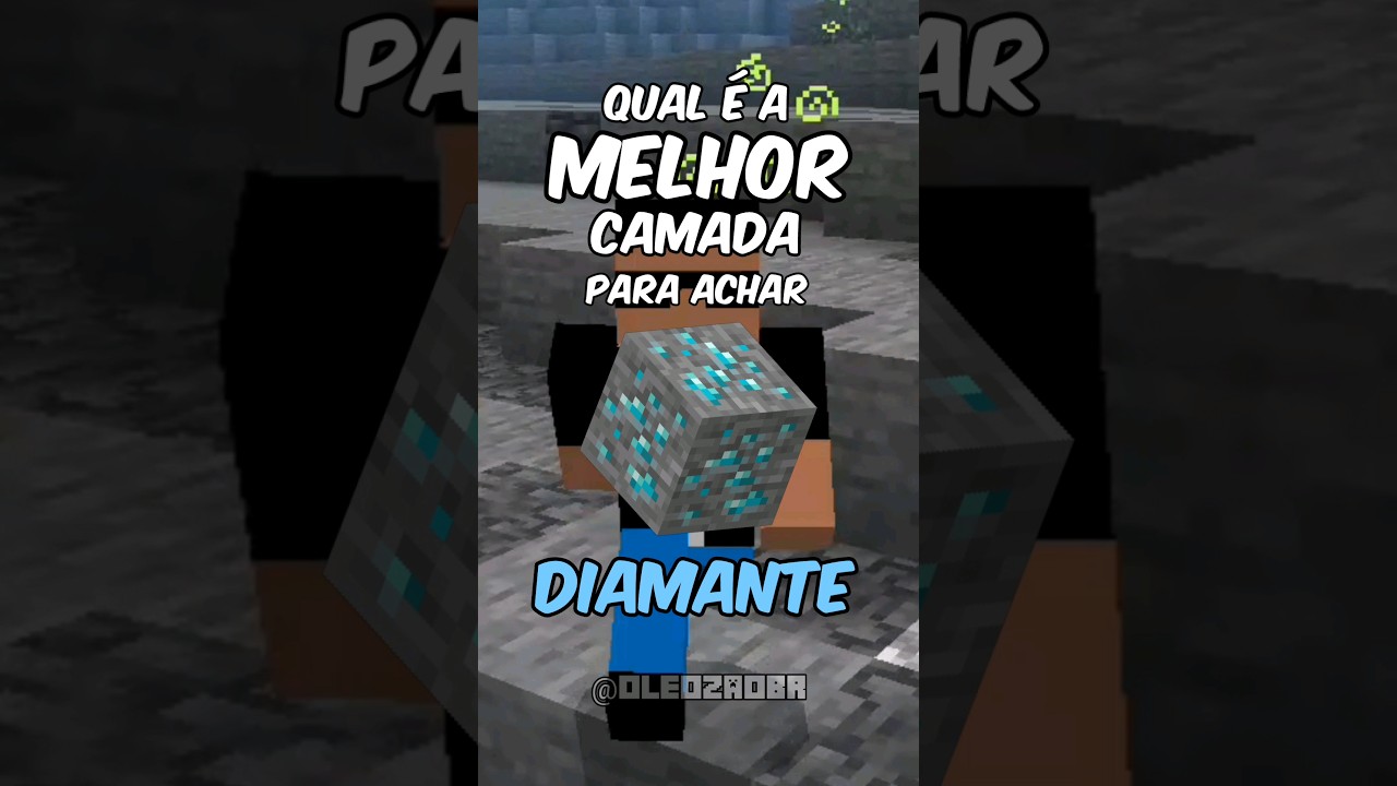 A Melhor Camada para Achar Diamante! 💎| 