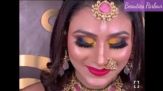 Hd Makeup Done By Beauties Parlour _ Beauty Parlour Course _ Hd Airbrush Makeover _ Beauties Parlour