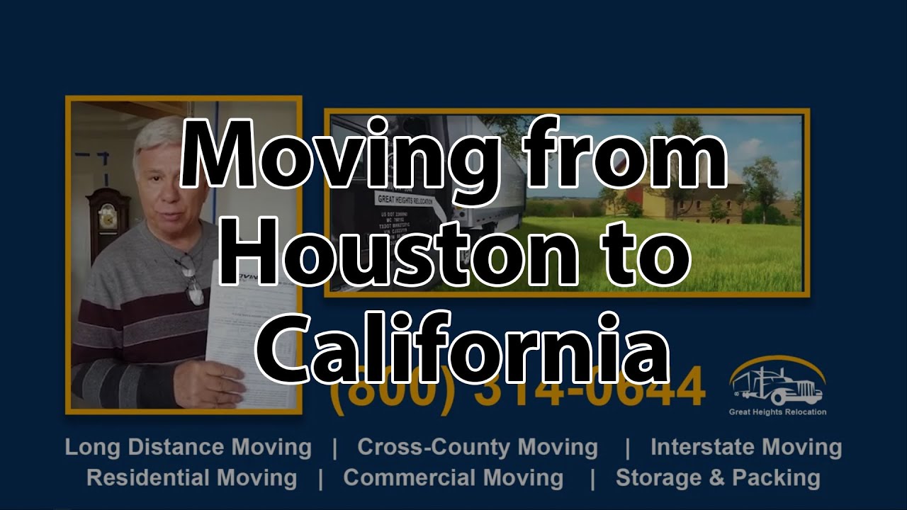 Moving from New Jersey to California Great Heights Relocation Texas Long Distance Movers