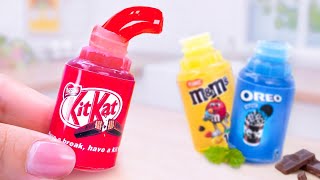 Super Sweet Miniature Honey Jelly KITKAT and M&M or OREO Decorating - Yummy Fruit Dessert Recipe