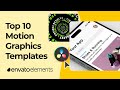 10 Best Motion Graphics Templates for DaVinci Resolve