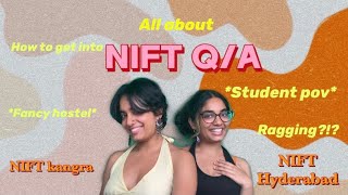 NIFT Q/A | NIFT entrance exam, fancy hostels?, college life;) *answering your questions*