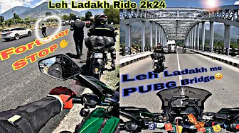 Fortuner vale ki ye harkat😡 Leh Ladakh Ride 2024 ! PUBG ka bridge Ep.07 @AB Films