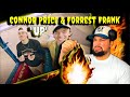 FIRST TIME LISTENING Connor Price Forrest Frank UP THIS WAS TO FIRE FIRST TIME LISTENING Connor Price Forrest Frank UP THIS WAS TO FIRE