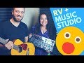 Rv music studio tour comment les musiciens de rv living travaillent depuis la route