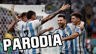 Canción Argentina Vs Australia 2-1 (Parodia PASAMOS A CUARTOS / Subeme La Radio) (Resubida Fran MG)