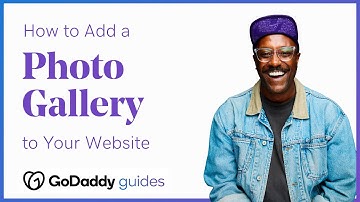 GoDaddy Tutorial: How to Add and Customize a Photo Gallery on Your Website
