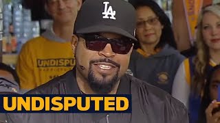 Ice Cube talks BIG3 with Skip Bayless and Shannon Sharpe at 2017 NBA Finals | UNDISPUTED