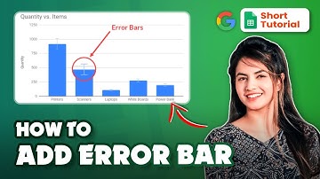 Mastering Error Bars in Google Sheets | Step-by-Step Tutorial 2024