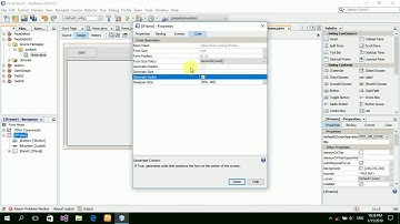 How to center a JFrame on screen in netbeans java
