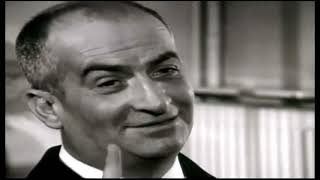 Interview Louis de funes 1964 - TV Menton