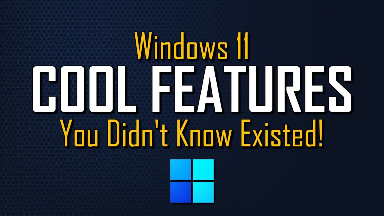 Windows 11 Features You Didn't Know Existed! 2023