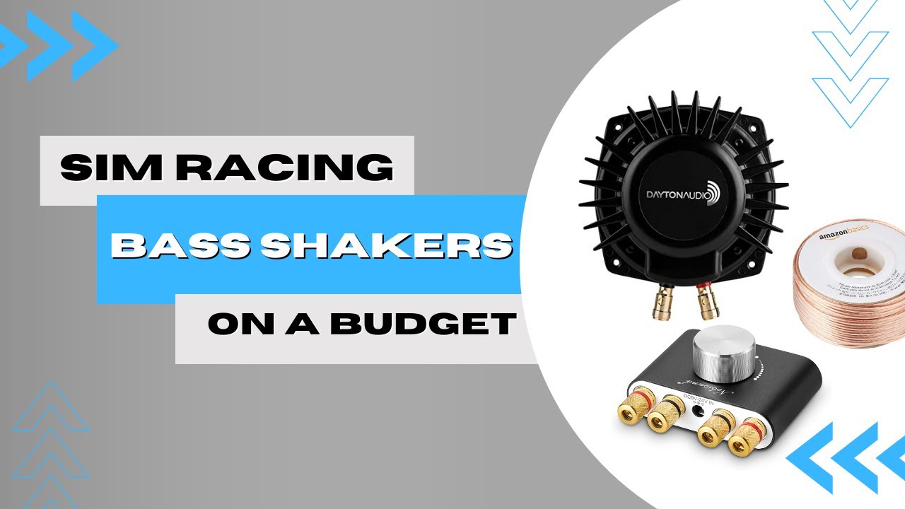 BUDGET BASS SHAKERS FOR SIM RACING! 🔊Bodyshakers🔊🤔Are they any
