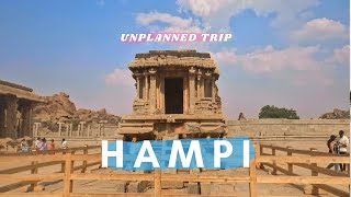Hampi part 1 हंपी | Unplanned Hampi trip and we met these girls at Hampi, #hampi #vlog #hampidiaries