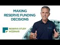 Reserves In Real Life | Association Reserves | Reserve Study Tips
