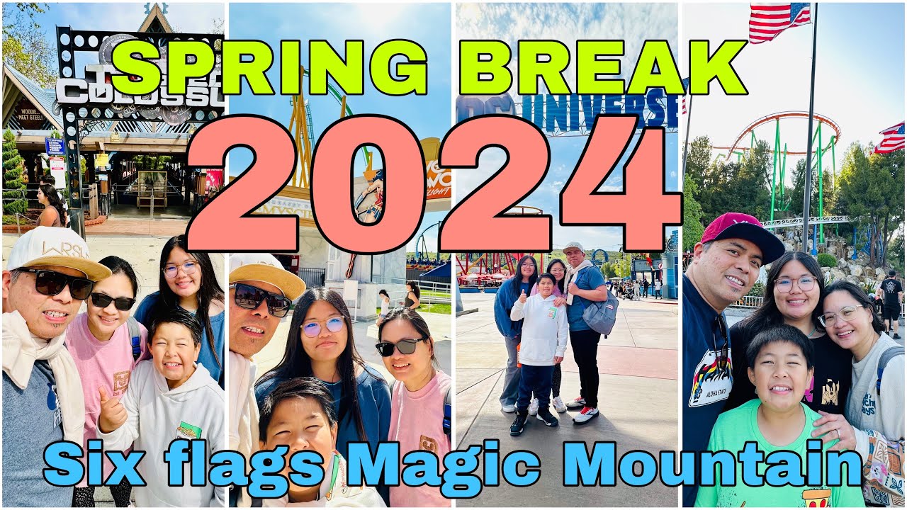 Six Flags Magic Mountain roller coasters (max thrill level) - YouTube