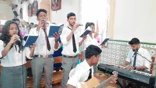 Video thumbnail of "Nuptial entrance hymn ( Konkani)"