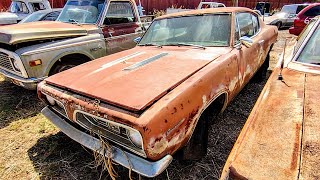 Fastback Abody Mopar For Sale. 1967 Plymouth Barracuda Junkyard Find