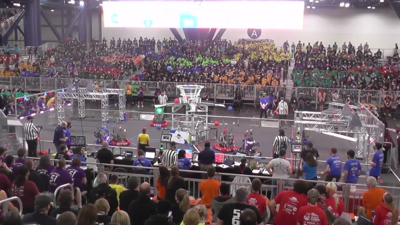 2022 FRC World Championship Newton Division Qualification Match 5