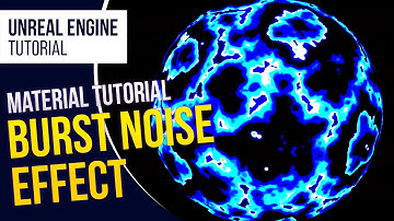 UE5 l Burst Noise Material l Material Tutorial l Unreal Engine 5