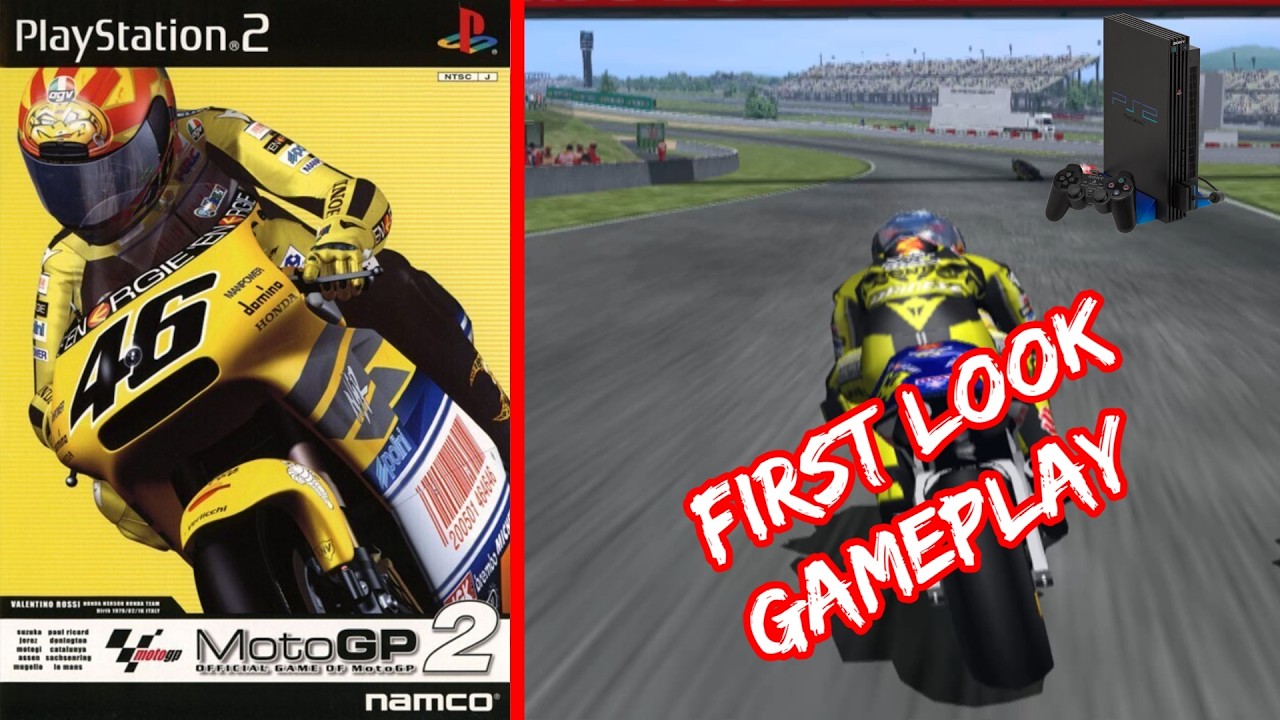 MotoGP 2 – PS2 Gameplay