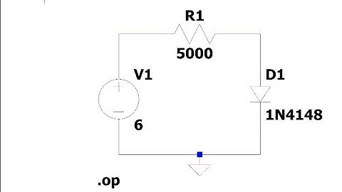 Simulating a Diode Circuit in LTspice