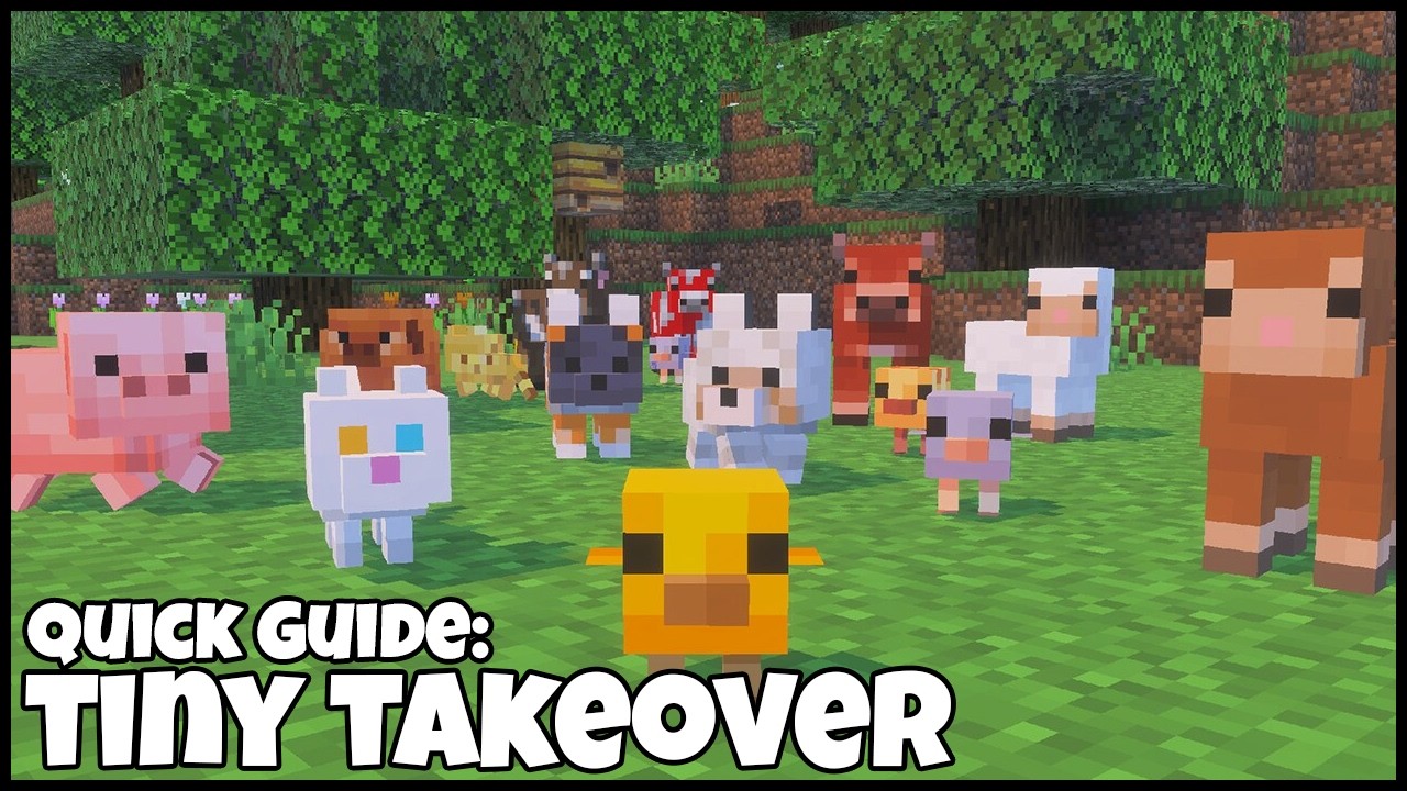 MINECRAFT TINY TAKEOVER GUIDE - YouTube