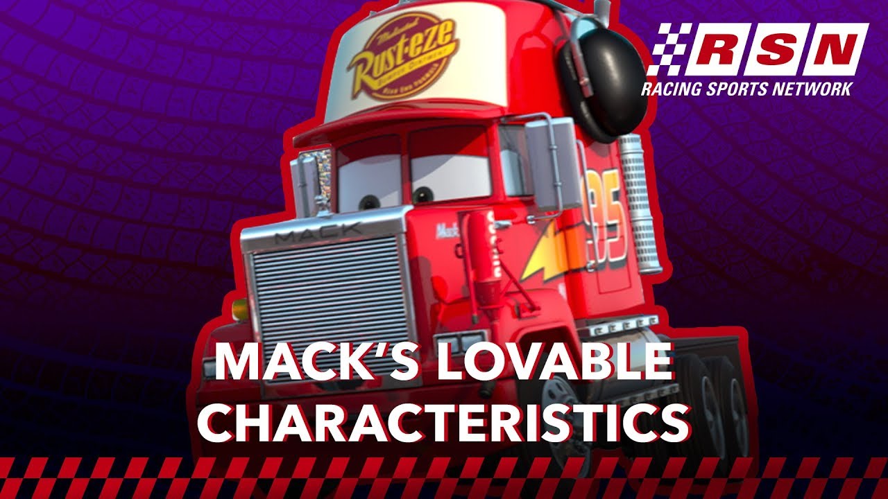 Mack Racing Livery Mack's Best Moments | Racing Sports Network | Pixar Cars | @disneyjr ...