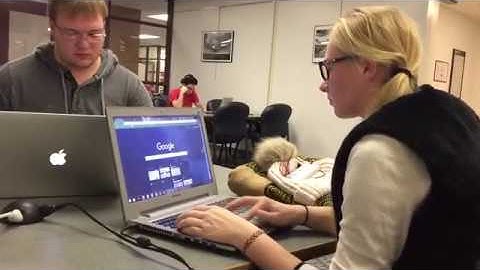 University Libraries- Library or Computer Lab