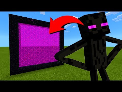 How To Make A Portal To The Monster School Dimension in Minecraft!