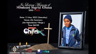 FUNERAL SERVICE OF HITEKANI INGRID KHOSA