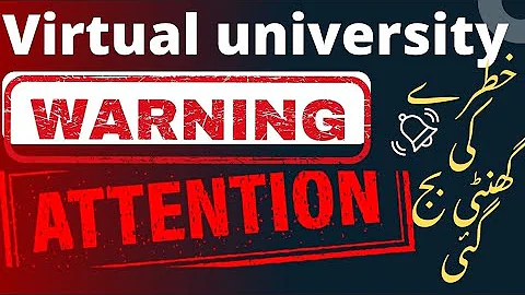 virtual university course selection attention